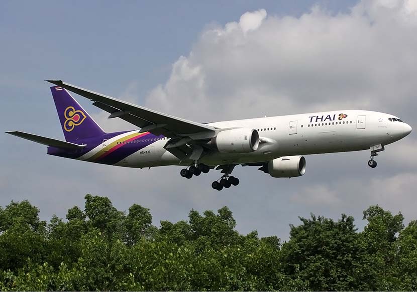 Thai Airways_B777 - Travel And Tour World Thai Airways